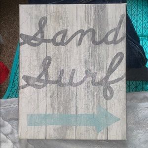 Sand Surf sign
